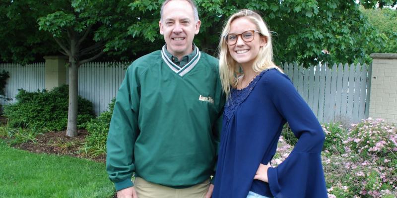 Lawn Tech Scholarship Winner Lawn Tech Scholarship winner Elizabeth Blankley